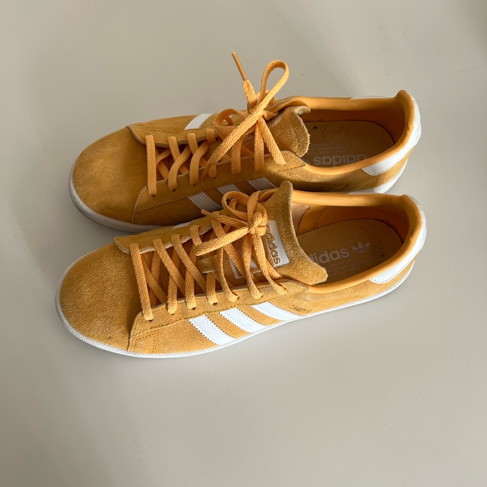 Adidas Campus Rare yellow. Like new!